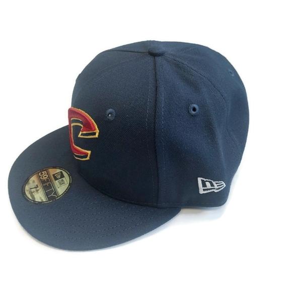 59Fifty New Era Size 7 3/8 Cleveland Cavaliers Fitted Hat Performance Cap - Picture 5 of 6